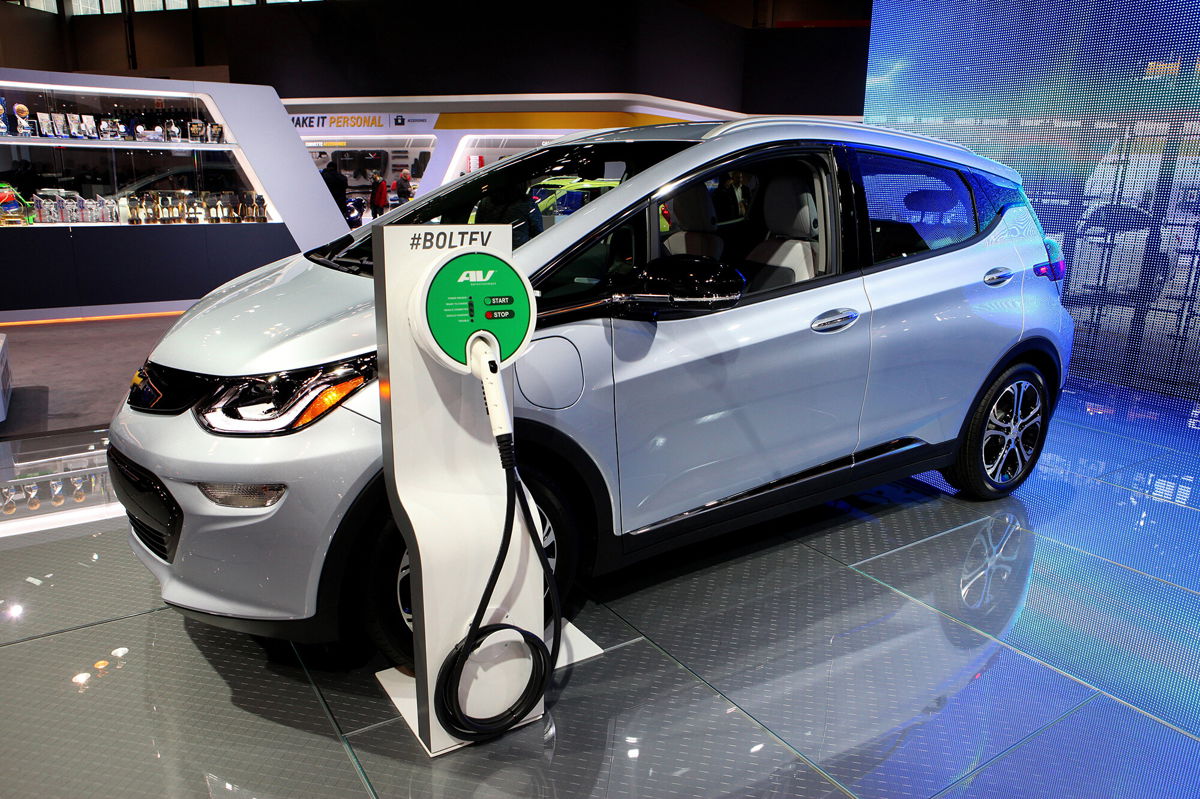 <i>Raymond Boyd/Getty Images</i><br/>General Motors announces it will begin replacing damaged and fire-prone battery cells on some of its recalled Chevrolet Bolt electric vehicles in mid-October