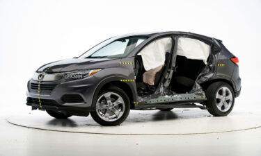 The Honda HR-V earned a "poor" rating in crash test.