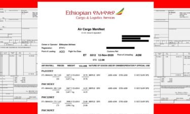 The Biden administration has described a CNN report that Ethiopian Airlines shuttled weapons to Eritrea as "incredibly grave" and warned that it was prepared to impose sanctions on Ethiopia and any other parties who prolonged the conflict in Tigray.