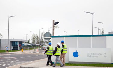 Apple's European headquarters are based in Cork