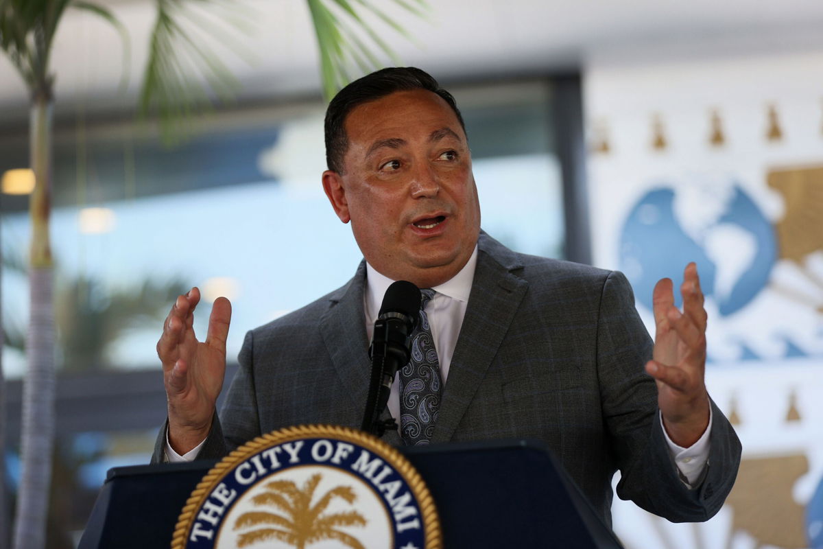 <i>Joe Raedle/Getty Images</i><br/>Miami City Manager Art Noriega has suspended Police Chief Art Acevedo 