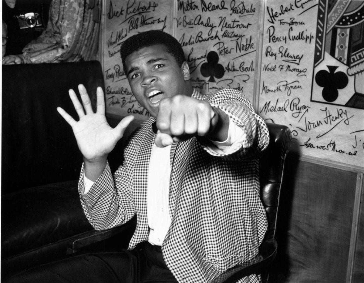 <i>Kent Gavin/Hulton Archive/Getty Images</i><br/>A collection of paintings and sketches by the late Muhammad Ali sold for a total of $945