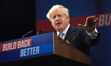 UK Prime Minister Boris Johnson removed England's remaining Covid-19 restrictions in July
