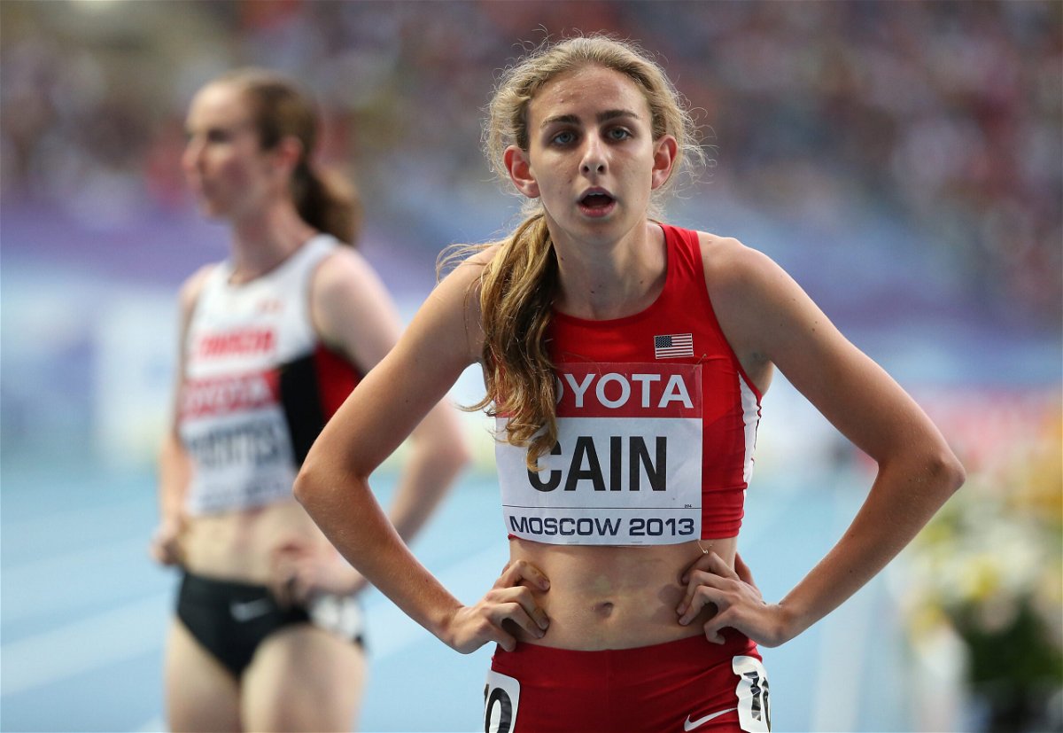 <i>Christian Petersen/Getty Images Europe/Getty Images</i><br/>Mary Cain after the women's 1