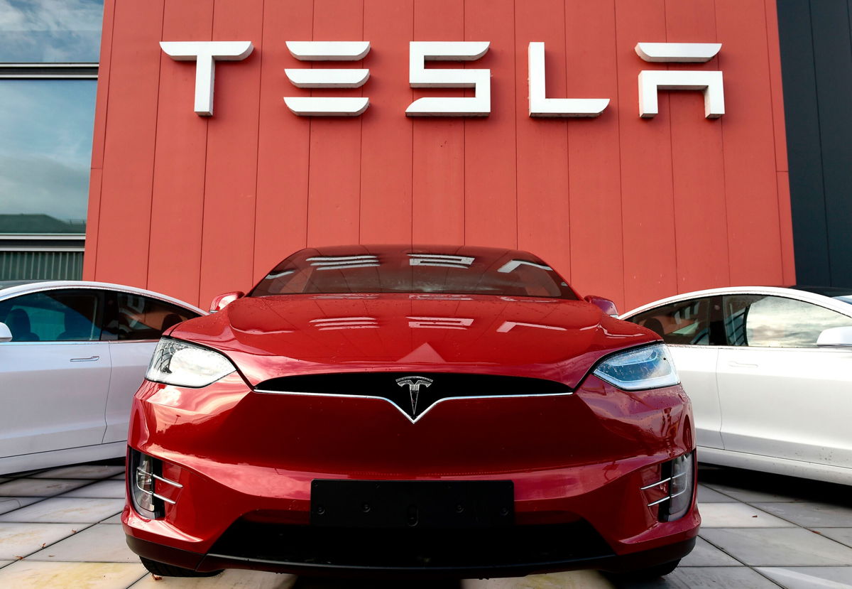 <i>John Thys/AFP/Getty Images</i><br/>Tesla just became the sixth company in US history to be worth $1 trillion.