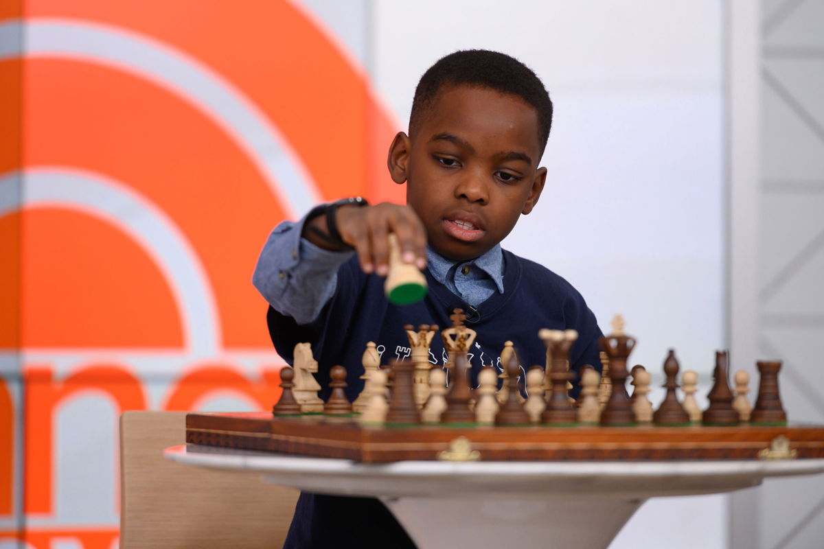 <i>Nathan Congleton/NBC/Getty Images</i><br/>Tani Adewumi started playing chess seriously three years ago after his family moved to the US.