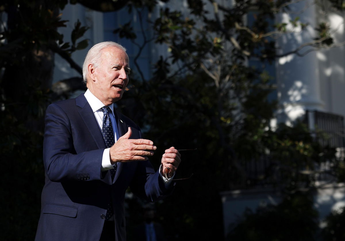 <i>Kevin Dietsch/Getty Images</i><br/>Many Democrats on Capitol Hill had made clear their preference in cutting back the Build Back Better plan was to shrink the number of programs included -- not the funding. President Joe Biden is shown here at the White House on October 18