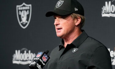 Las Vegas Raiders head coach Jon Gruden