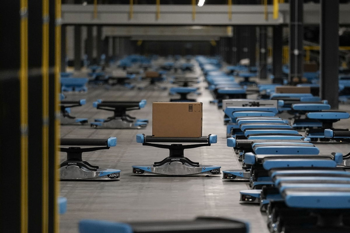 <i>Jeffrey Dean/Bloomberg/Getty Images</i><br/>Even mighty Amazon can't fully escape supply chain pressures and labor shortages impacting businesses.