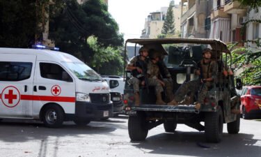 The army was deployed in Lebanon's capital after heavy gunfire ahead of a demonstration.