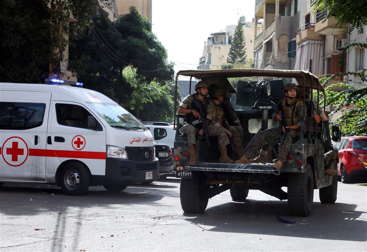 <i>Mohamed Azakir/Reuters</i><br/>The army was deployed in Lebanon's capital after heavy gunfire ahead of a demonstration.