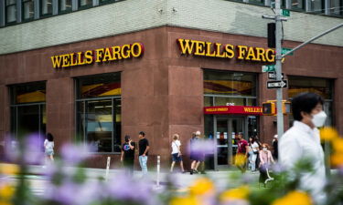 Wells Fargo's third-quarter earnings were up 59% after it freed up money it had set aside to cover loan losses.