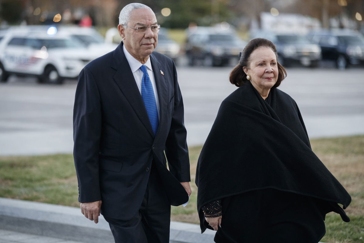 <i>Shawn Thew/Pool/Bloomberg/Getty Images</i><br/>Former Secretary of State Colin Powell has said the greatest person he's ever known is his wife