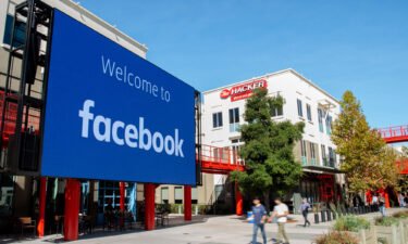 The past few months have been turbulent for Facebook following leaked internal research and documents. Pictured is the company's corporate headquarters campus in Menlo Park