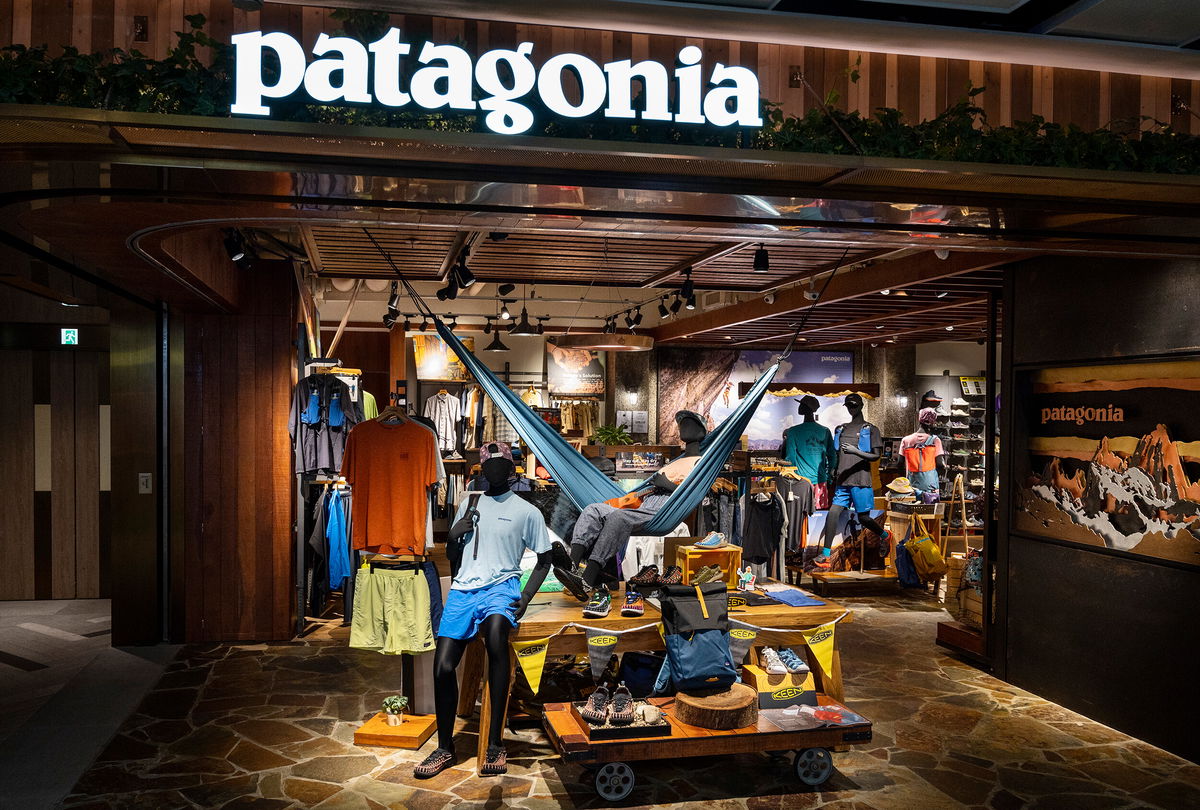 <i>Budrul Chukrut/SOPA Images/Sipa</i><br/>American outdoor clothing brand company Patagonia store seen in Hong Kong.