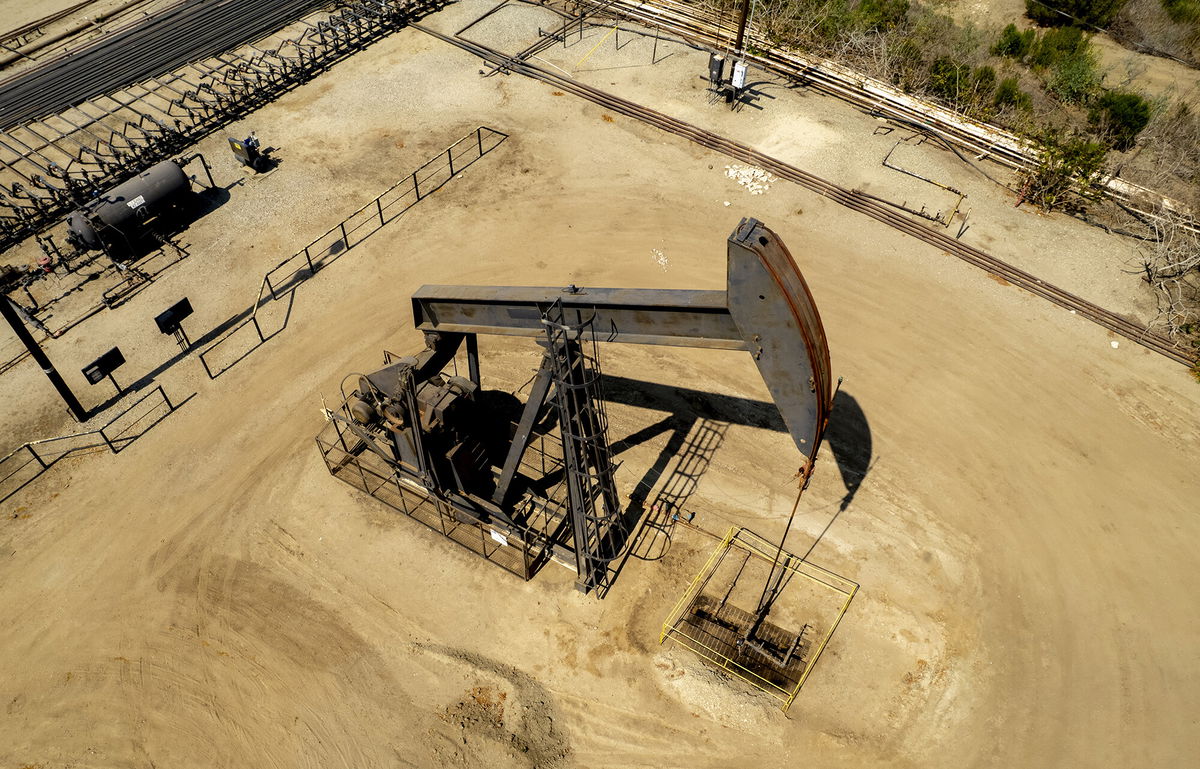 <i>Kyle Grillot/Bloomberg/Getty Images</i><br/>Energy demand is back today as the world economy reopens -- but supply simply hasn't kept up. An oil pump jack operates at the Inglewood Oil Field in Culver City