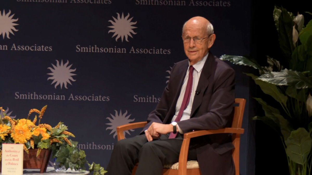 <i>CNN</i><br/>Justice Stephen Breyer on Monday reflected on the Supreme Court's return to in-person oral arguments earlier that day