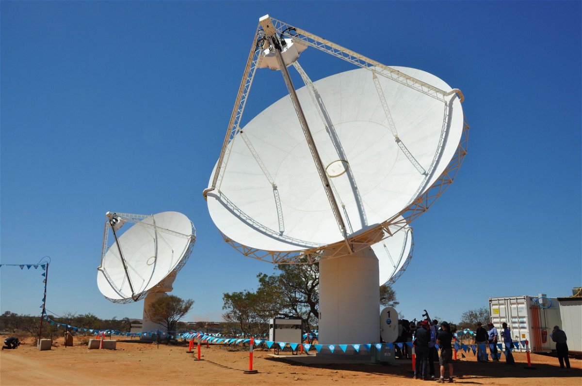<i>Rebecca Le May/EPA/Shutterstock</i><br/>A previously unknown stellar object was first spotted during a sky survey using the ASKAP radio telescope at the Murchison Radio-astronomy Observatory in Western Australia.