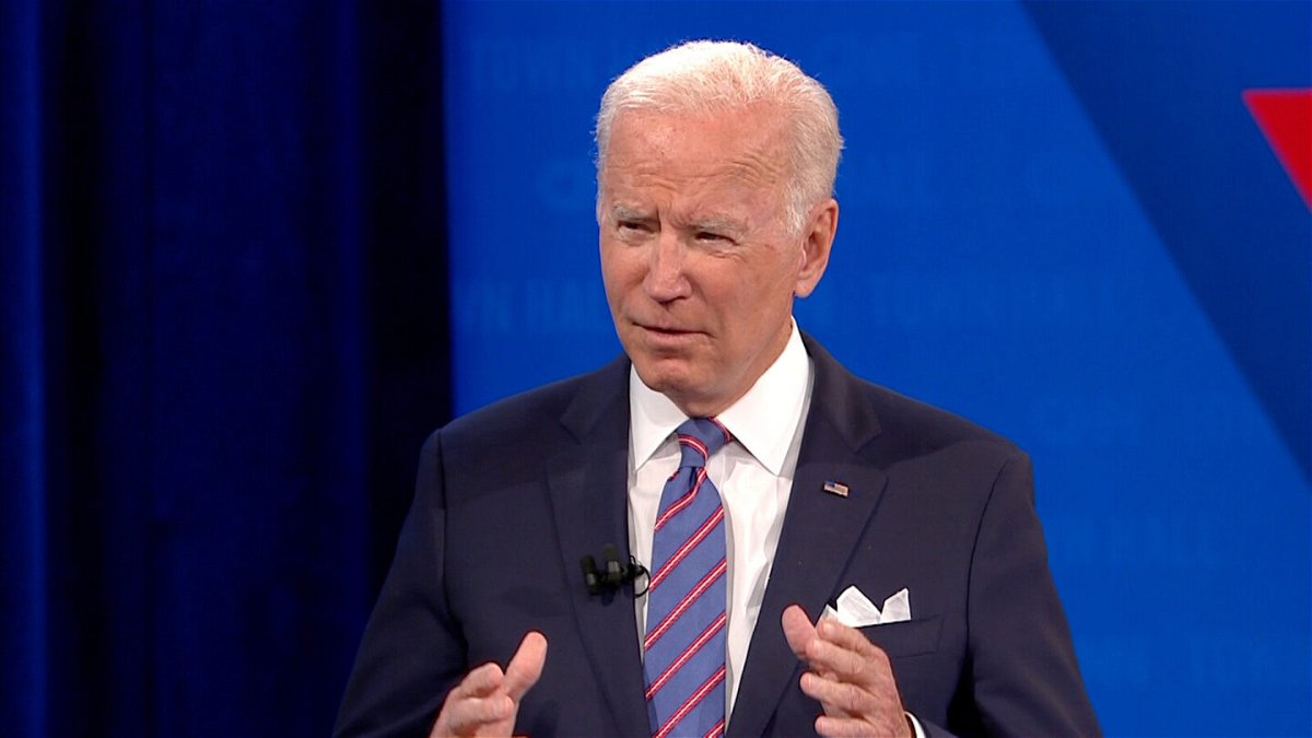 <i>CNN</i><br/>President Joe Biden spent 90 minutes Thursday night answering questions from CNN's Anderson Cooper as well as a town hall audience on a wide variety of topics from the fate of his domestic agenda to supply chain issues and the timeline of vaccine distribution for kids.