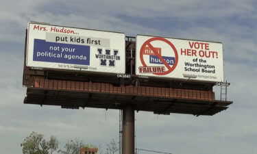 Nikki Hudson says she sees these signs almost every time she leaves her home.