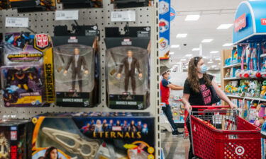 People still plan to make big-ticket purchases through the holiday season. Customers are here seen shopping for toys on October 25 in Houston