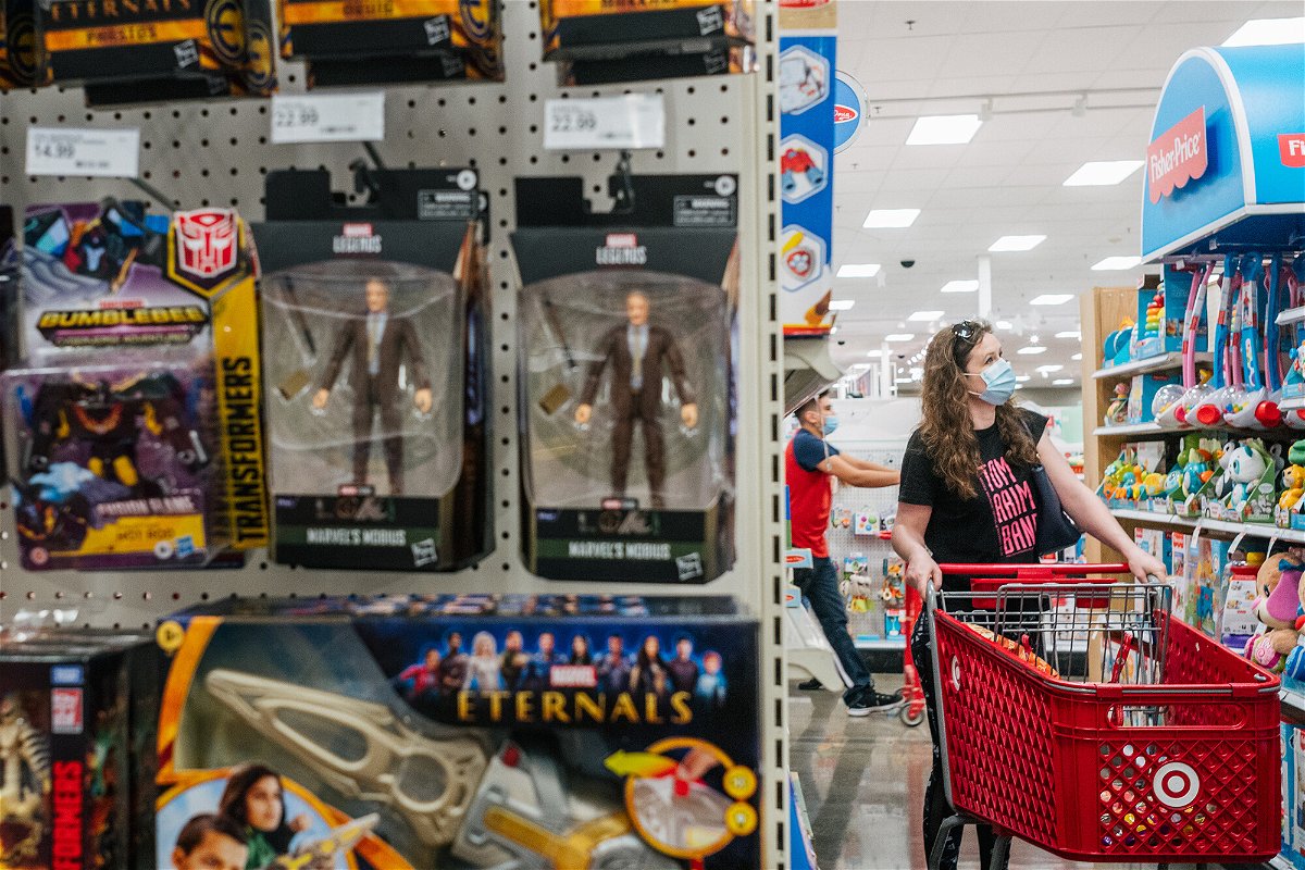 <i>Brandon Bell/Getty Images</i><br/>People still plan to make big-ticket purchases through the holiday season. Customers are here seen shopping for toys on October 25 in Houston