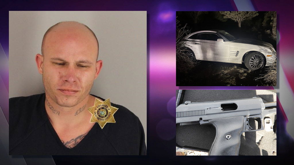 Fugitive Adam Damien Chandler of Bend was arrested last Thursday, found in possession of heroin, other drugs, loaded handgun