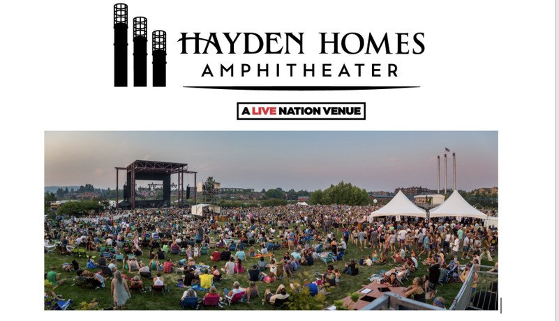 Hayden Homes is new name-in-title sponsor of former Les Schwab Amphitheater
