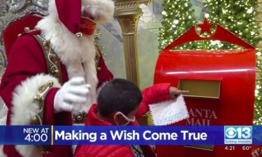 A 7-year-old boy diagnosed with leukemia wished to meet Santa Claus and have a hamburger dinner at the North Pole—and that wish was granted.
