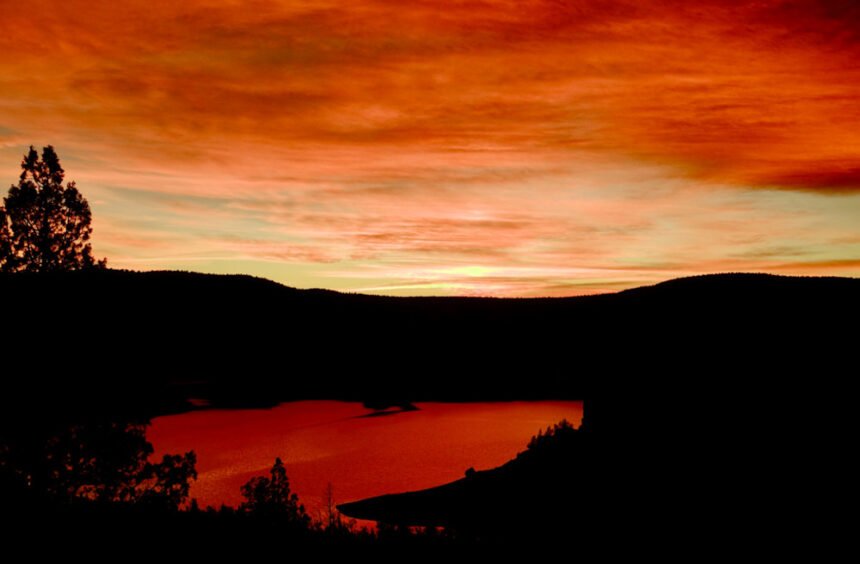 Sunset Prineville Reservoir Brent Bunch 1128