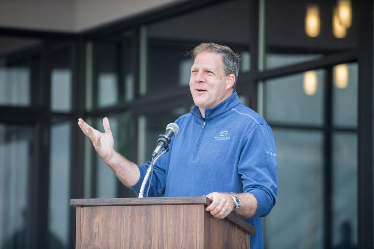 <i>Scott Eisen/Getty Images North America/Getty Images for DraftKings</i><br/>New Hampshire Republican Gov. Chris Sununu