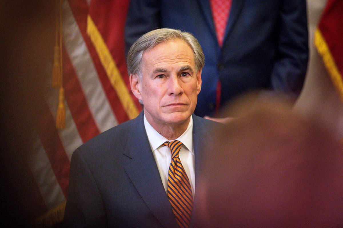 <i>Montinique Monroe/Getty Images</i><br/>Republican Gov. Greg Abbott on Tuesday filed to run for reelection in Texas