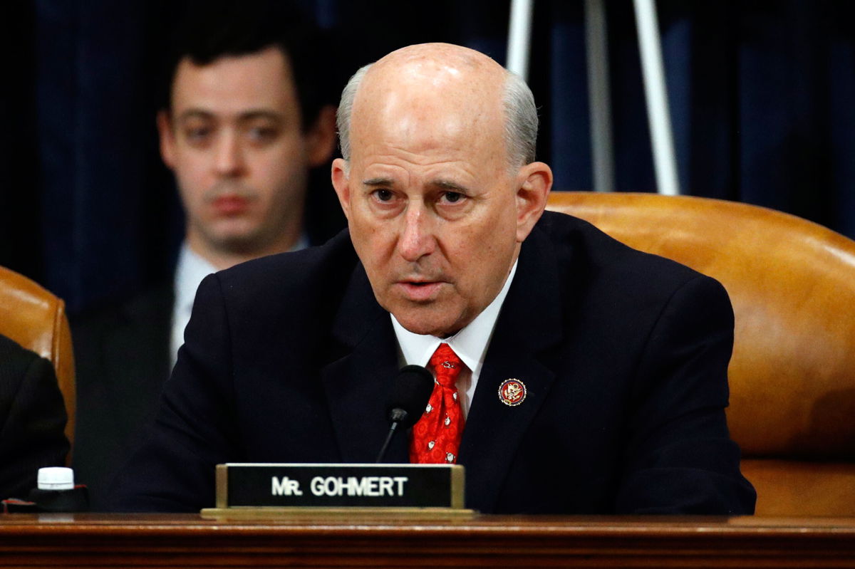 <i>Patrick Semansky/Pool/Getty Images</i><br/>Texas GOP Rep. Louie Gohmert announced Monday that he's running for Texas attorney general. Gohmert is shown here on Capitol Hill December 13