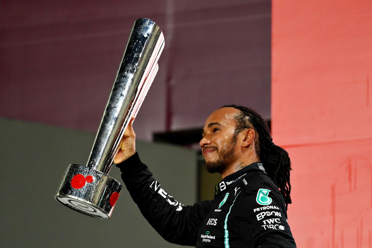 <i>Clive Mason/Getty Images Europe/Getty Images</i><br/>Lewis Hamilton put in a faultless drive to win inaugural Qatar Grand Prix and cut Max Verstappen's championship lead to just eight points.