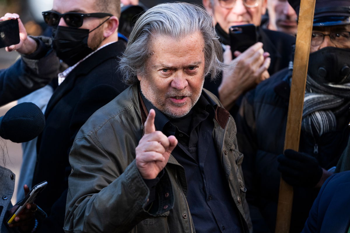 <i>Tom Williams/AP</i><br/>Steve Bannon