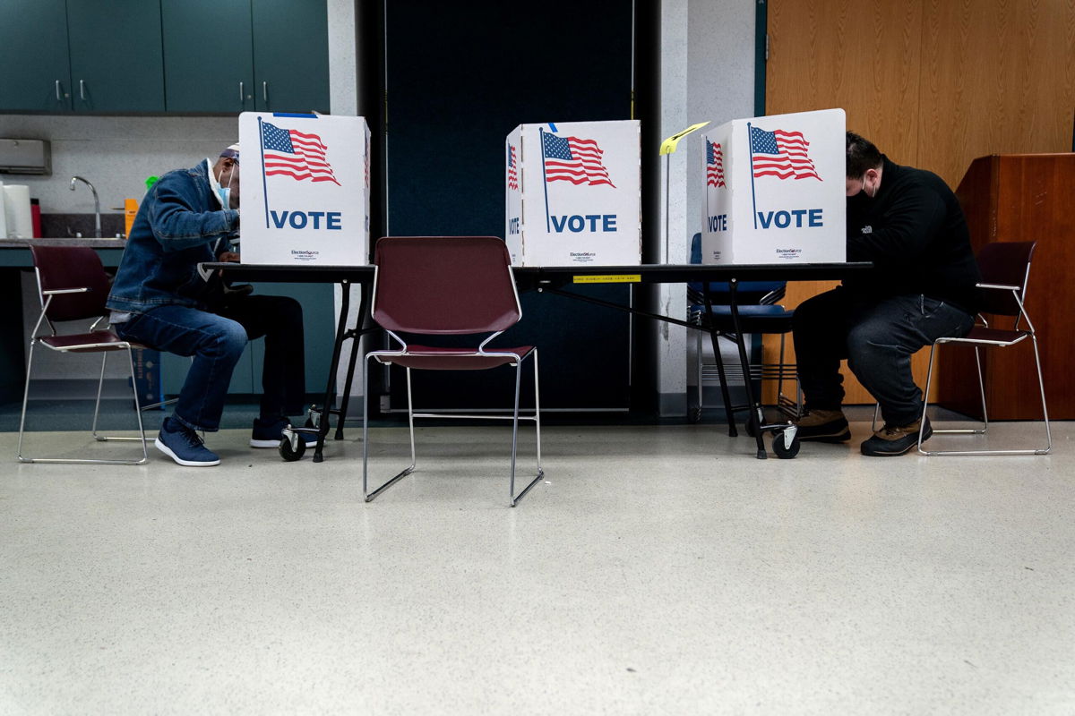 <i>Stefani Reynolds/Getty Images</i><br/>It's Election Day in America