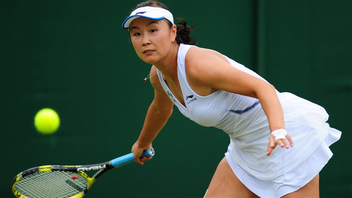 Peng Shuai, 35, a former Wimbledon and French Open doubles.