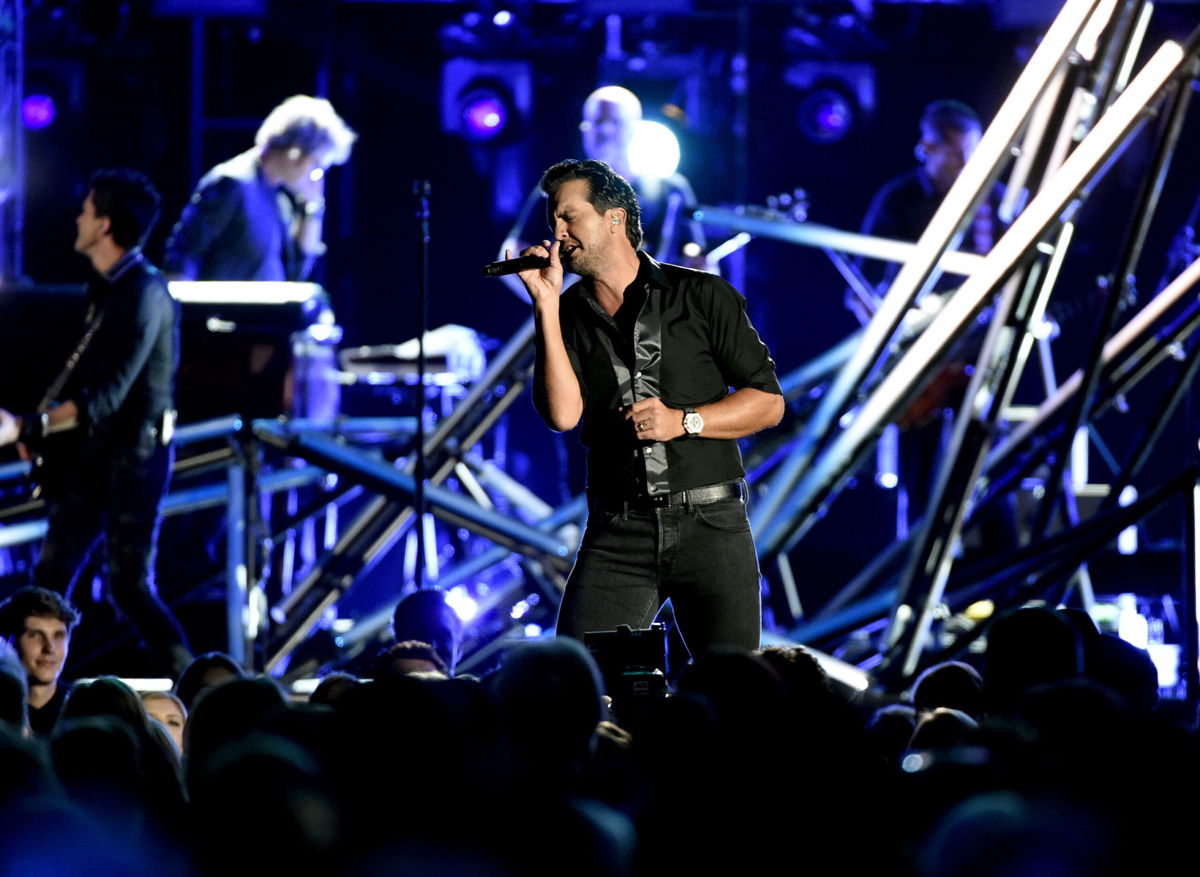 <i>Gustavo Caballero/Getty Images</i><br/>Luke Bryan performs onstage at the 50th annual CMA Awards in 2016.