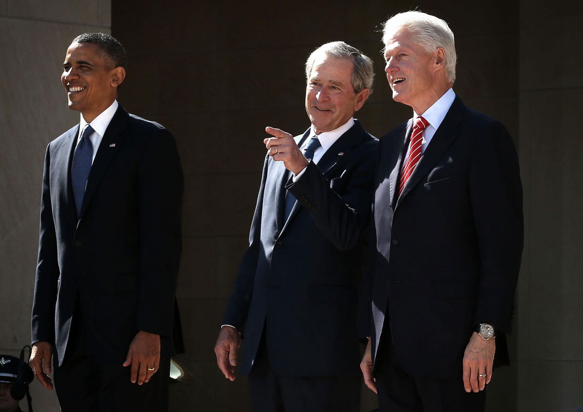 <i>Alex Wong/Getty Images</i><br/>Former President Barack Obama