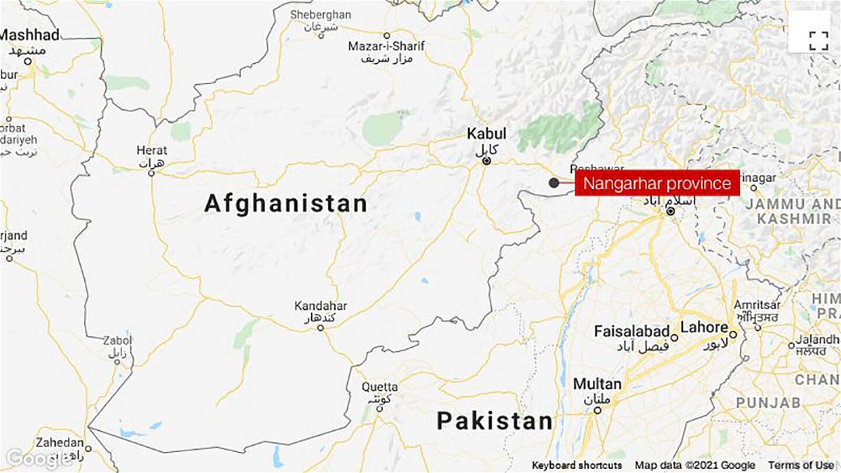 <i>Google Maps</i><br/>An explosion took place during prayers on November 12 inside a mosque in eastern Afghanistan