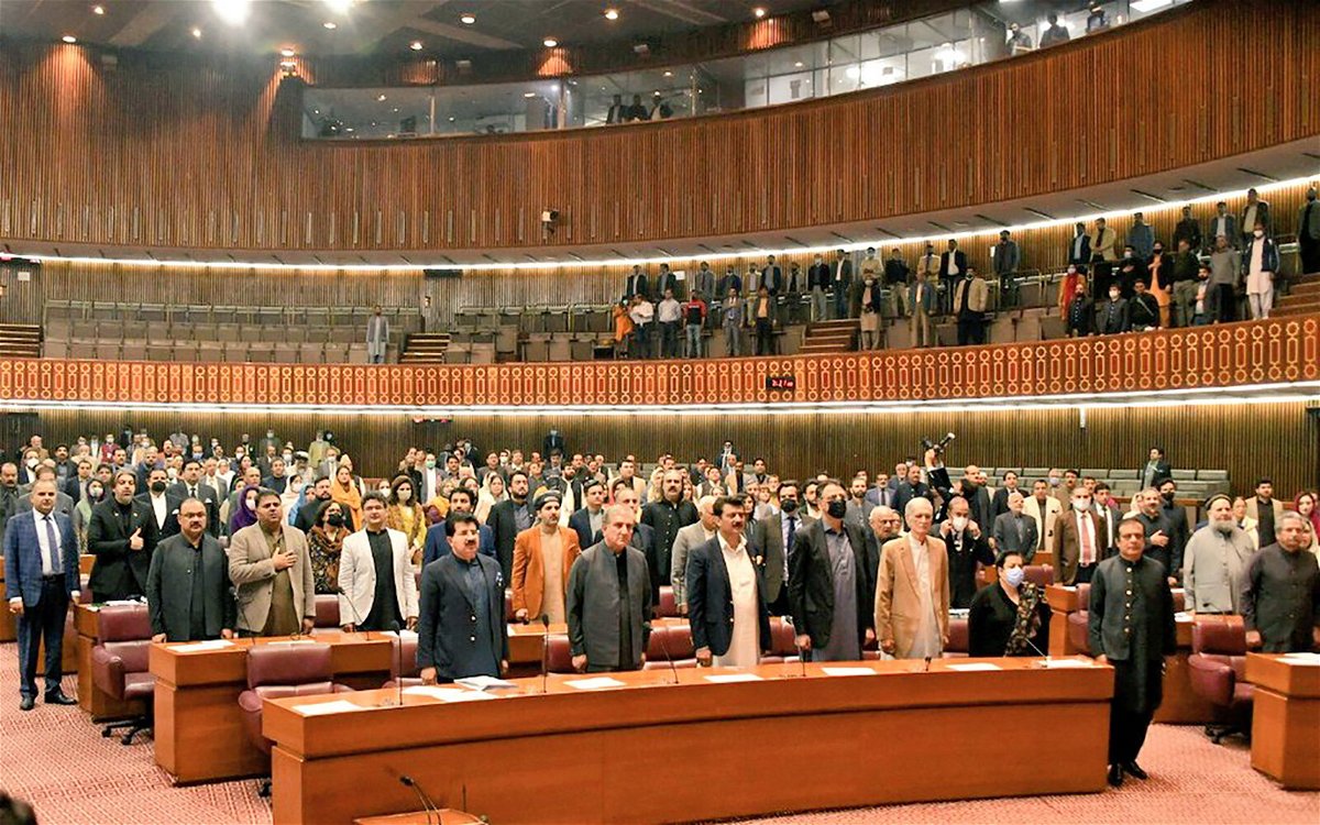 <i>National Assembly of Pakistan</i><br/>Sex offenders convicted of multiple rapes could face chemical castration in Pakistan. The bill was passed by the National Assembly of Pakistan on November 17.