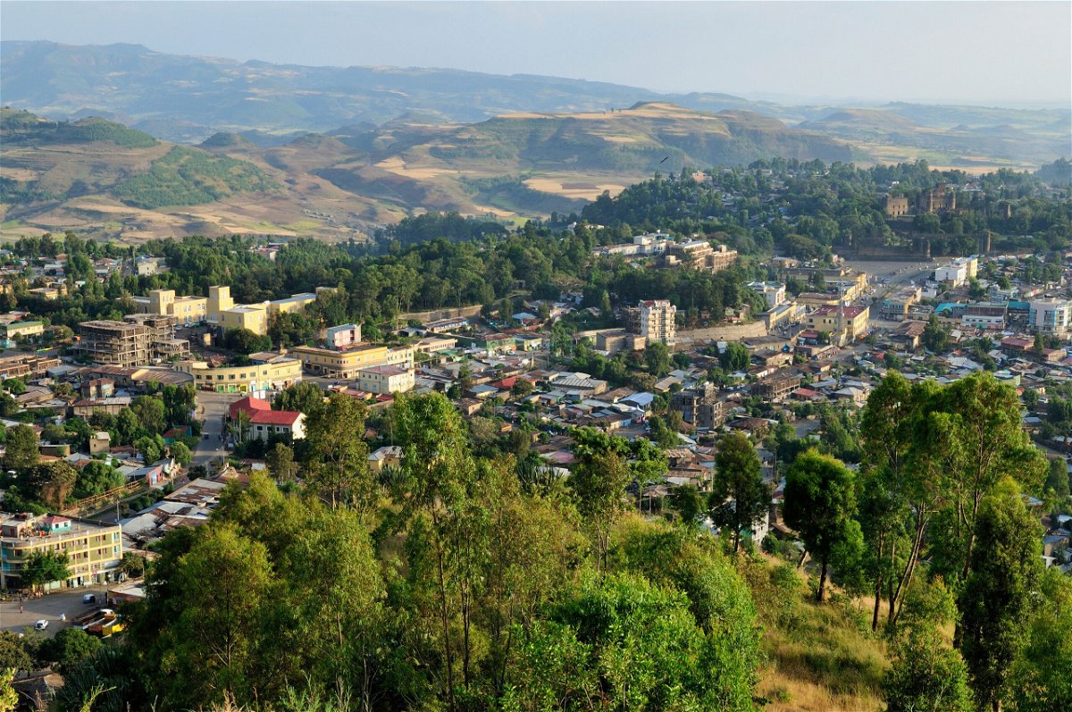 <i>imageBROKER/Alamy Stock Photo</i><br/>Fighters from Ethiopia's northern Tigray region have been accused of gang rape and physical assault by 16 women in the neighboring Amhara region. A view overlooking the city of Gondar
