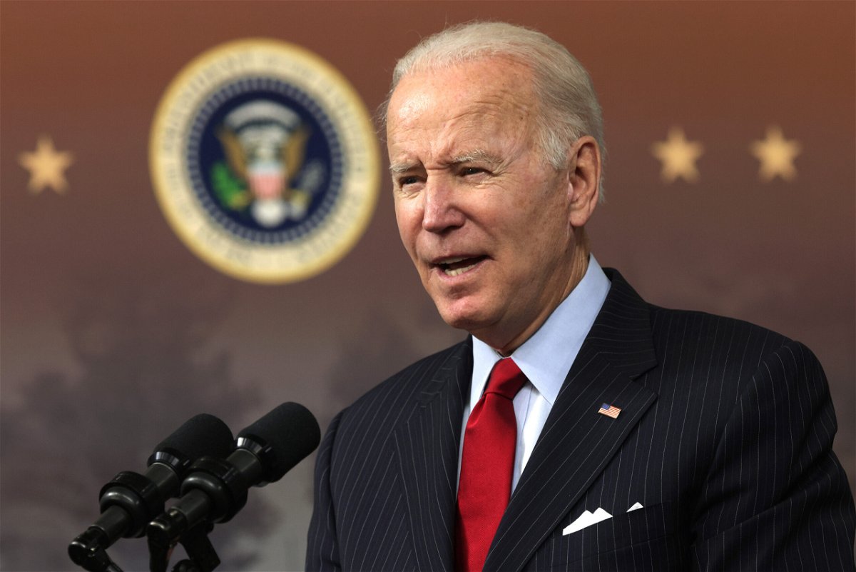 <i>Alex Wong/Getty Images</i><br/>President Joe Biden said Wednesday the guilty verdicts in the trial for the killing of Ahmaud Arbery 