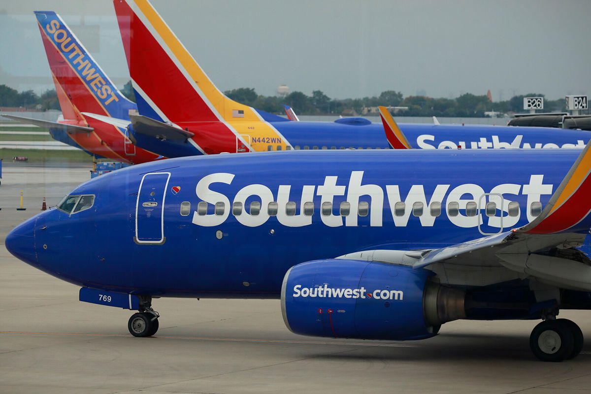<i>Luke Sharrett/Bloomberg/Getty Images</i><br/>A Southwest Airlines employee was taken to a Dallas hospital after being assaulted by a passenger at Love Field Airport