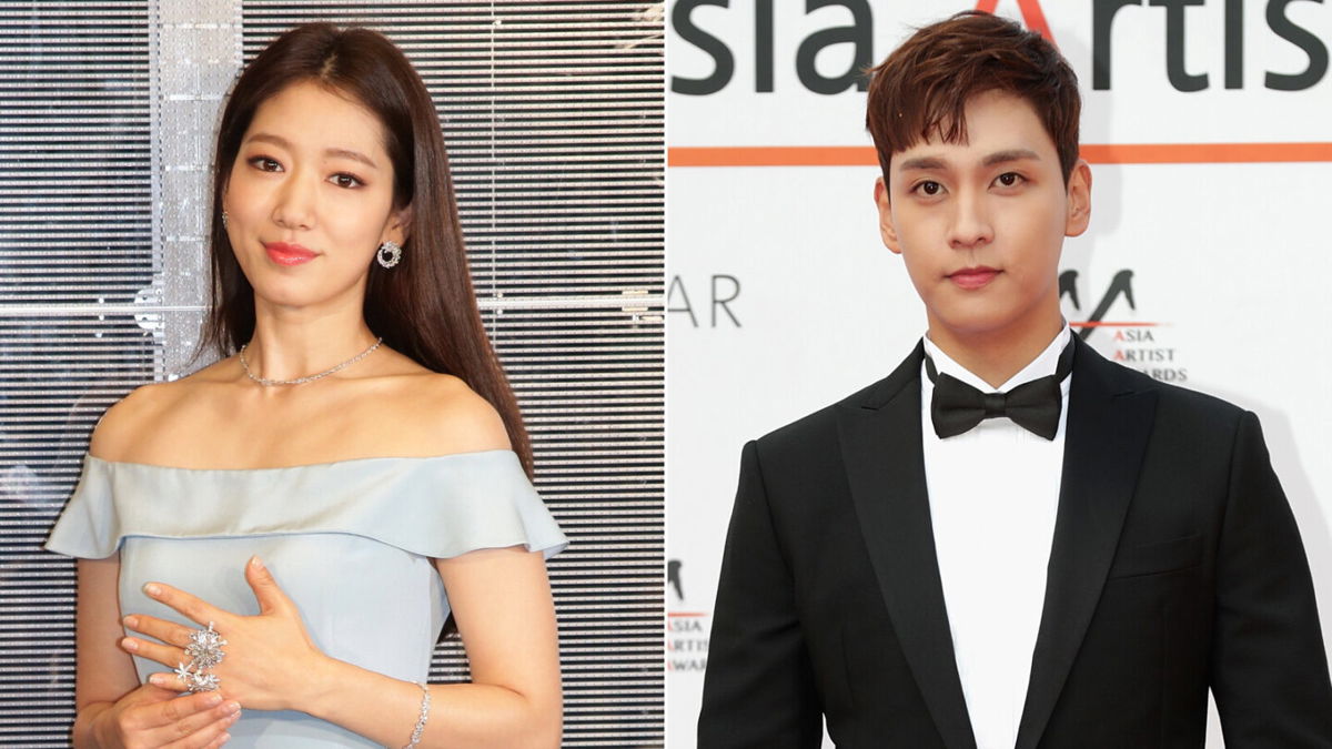 <i>Visual China Group/Getty Images/Han Myung-Gu/WireImage</i><br/>South Korean actors Park Shin-hye (L) and Choi Tae-joon have announced their engagement