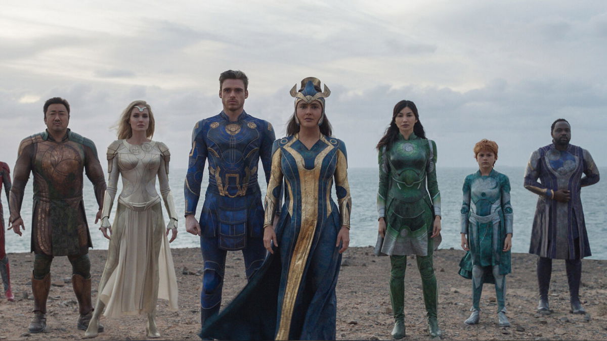 <i>Courtesy of Marvel Studios</i><br/>(L-R): Kingo (Kumail Nanjiani)