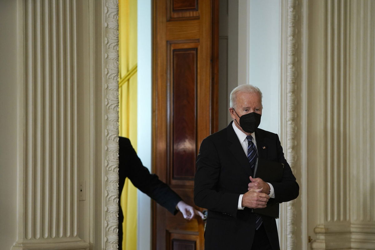 <i>Al Drago/Bloomberg/Getty Images</i><br/>President Joe Biden said Wednesday that 
