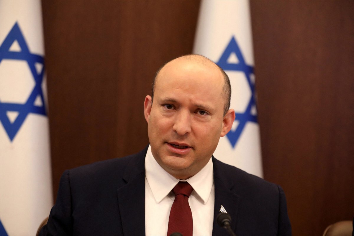 <i>Gil Cohen-Magen/Pool/AFP/Getty Images</i><br/>Prime Minister Naftali Bennett said his government had presented its opinion to the Americans 