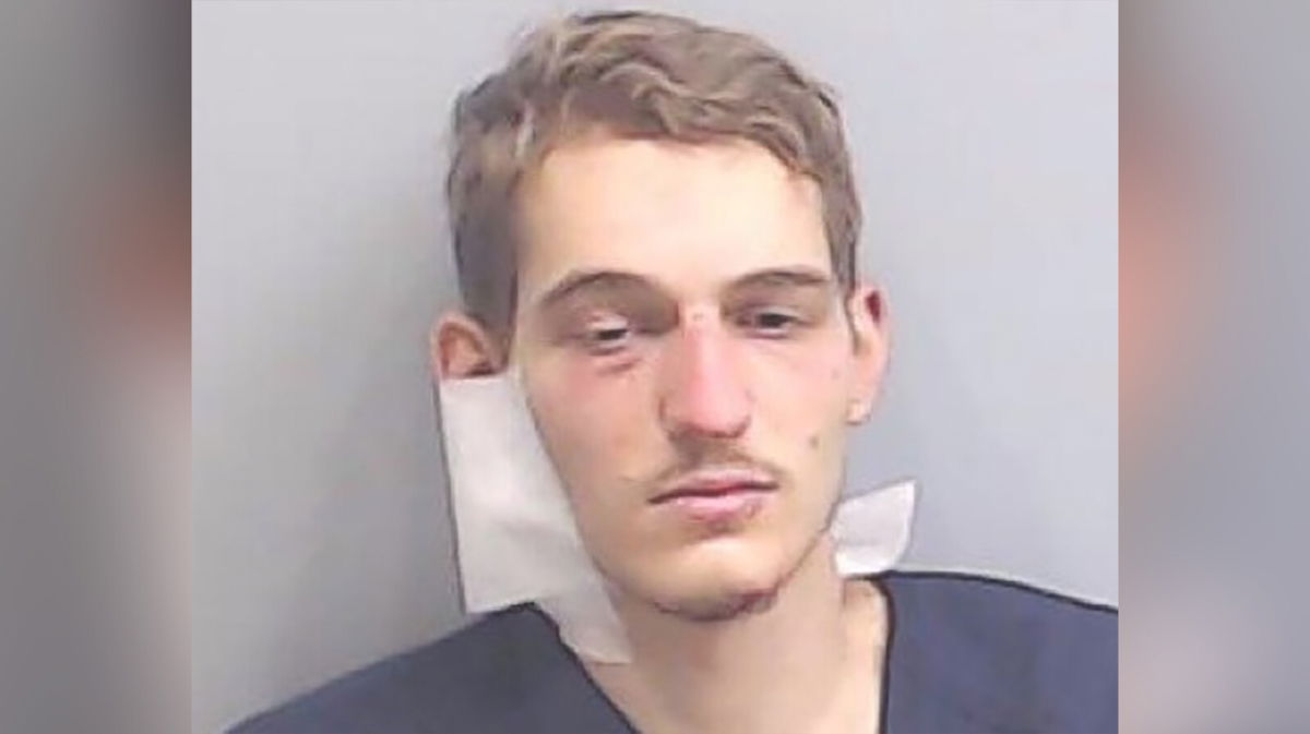 <i>Sandy Springs Police Department</i><br/>Matthew Lanz has been accused of stabbing a Sandy Springs police officer and killing a firefighter and his wife.