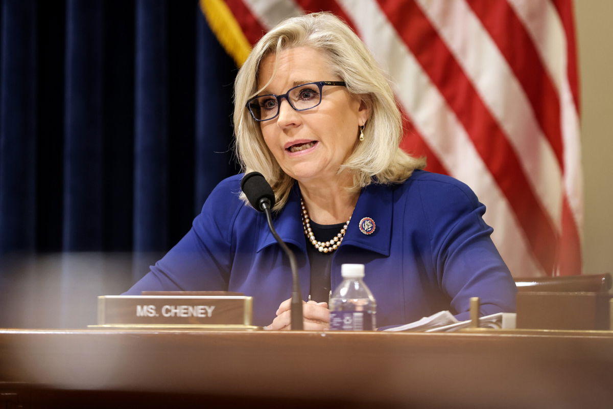 <i>Oliver Contreras/Pool/Getty Images</i><br/>Wyoming Rep. Liz Cheney said at a New Hampshire event on Tuesday that the United States is 